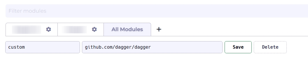 Module filter